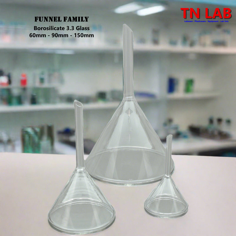 Funnel Borosilicate Glass 150mm Funnel