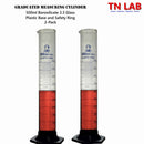 Measuring Cylinder 500ml Class A Borosilicate Glass with Plastic Base