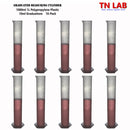 TN LAB Supply Graduated Measuring Cylinder 1000ml 1L Polypropylene Plastic 10-Pack