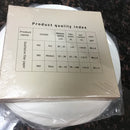 TN LAB Supply Filter Paper 18cm 189mm Qualitative Filter Paper Slow for Buchner Funnel or Other Funnels 100-Pack 