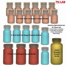Reagent Sample Bottle SET of 4 Sizes with 22 Bottles 30-60-125-250ml Sizes