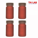 TN LAB Supply 125ml Reagent Storage Bottle Polypropylene with Cap REBOT PP 125ml 4-Pack