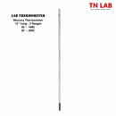 TN LAB Supply Thermometer 0-100C and 0-200C Mercury Thermometers 12"  c