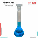 TN LAB Supply 50ml Volumetric Flask Class A Precision with PTFE Tapered Stopper Borosilicate 3.3 Glass