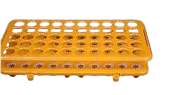 Test Tube Rack Plastic with 50 holes - Fits 13 mm to 18 mm Test Tubes - TN LAB Supply