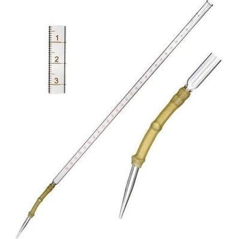 Borosilicate Alkaline Glass Burette 100 ml-Glassware-TN Lab Supply
