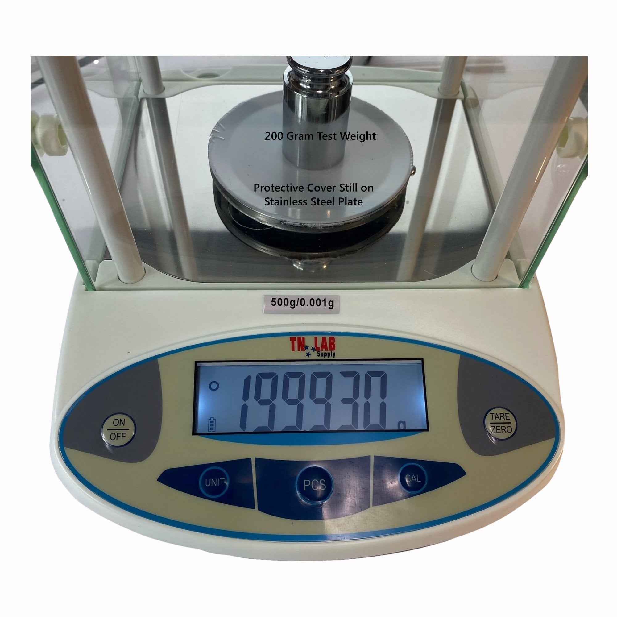 Analytical Balance Digital - 500 grams - .001g 1mg Precision - Auto Calibrating