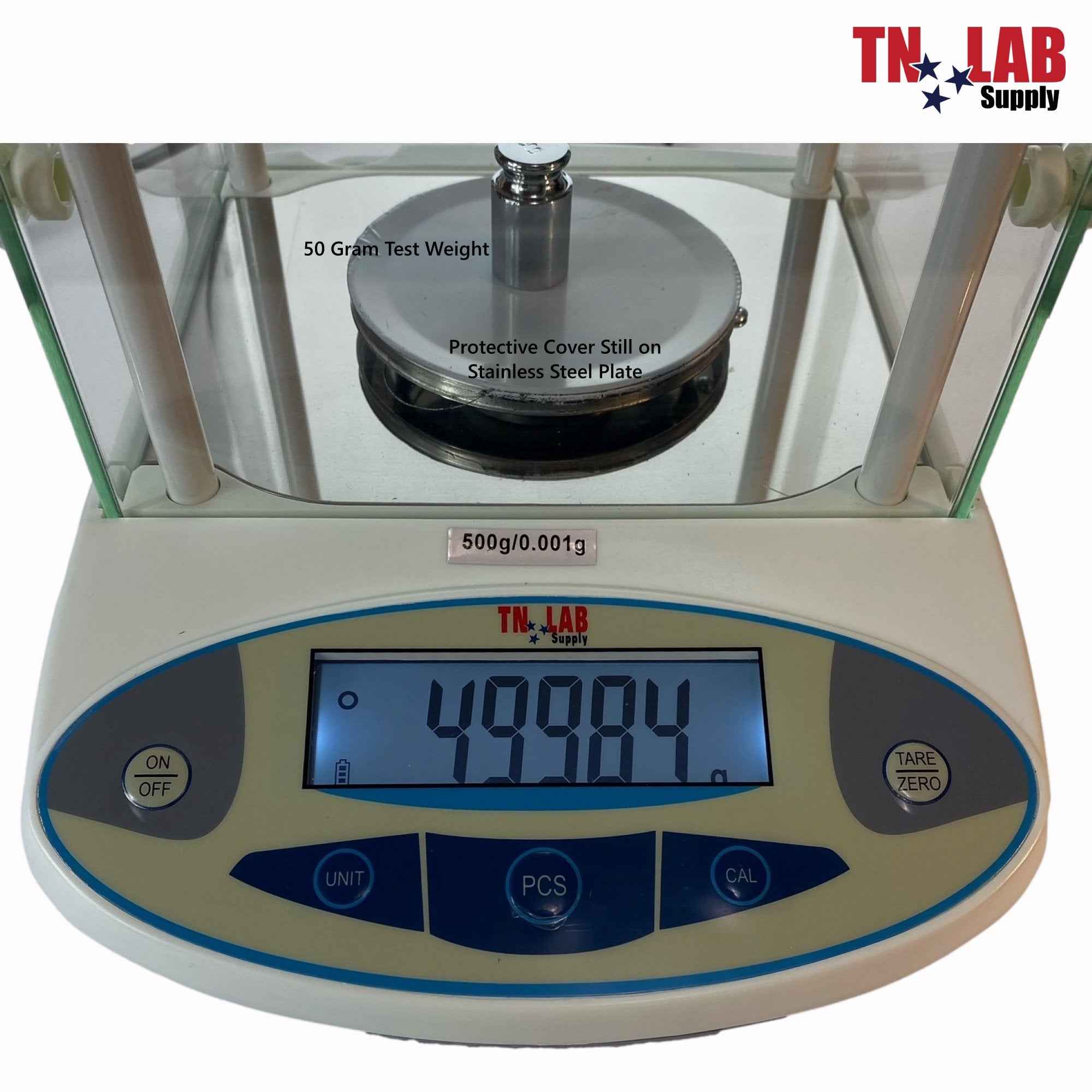Analytical Balance Digital - 500 grams - .001g 1mg Precision - Auto Calibrating
