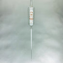 Pipette Volumetric Bulb Form 100 ml Borosilicate Glass 100ml 0.16ml Accuracy Yellow 10-Pack