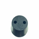 TN LAB Supply Rubber Stopper Size 6.5 2-Hole