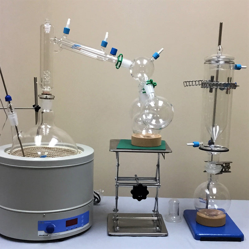 Short-Path Distillation System 5000ml 5L Essential Oil Distillation