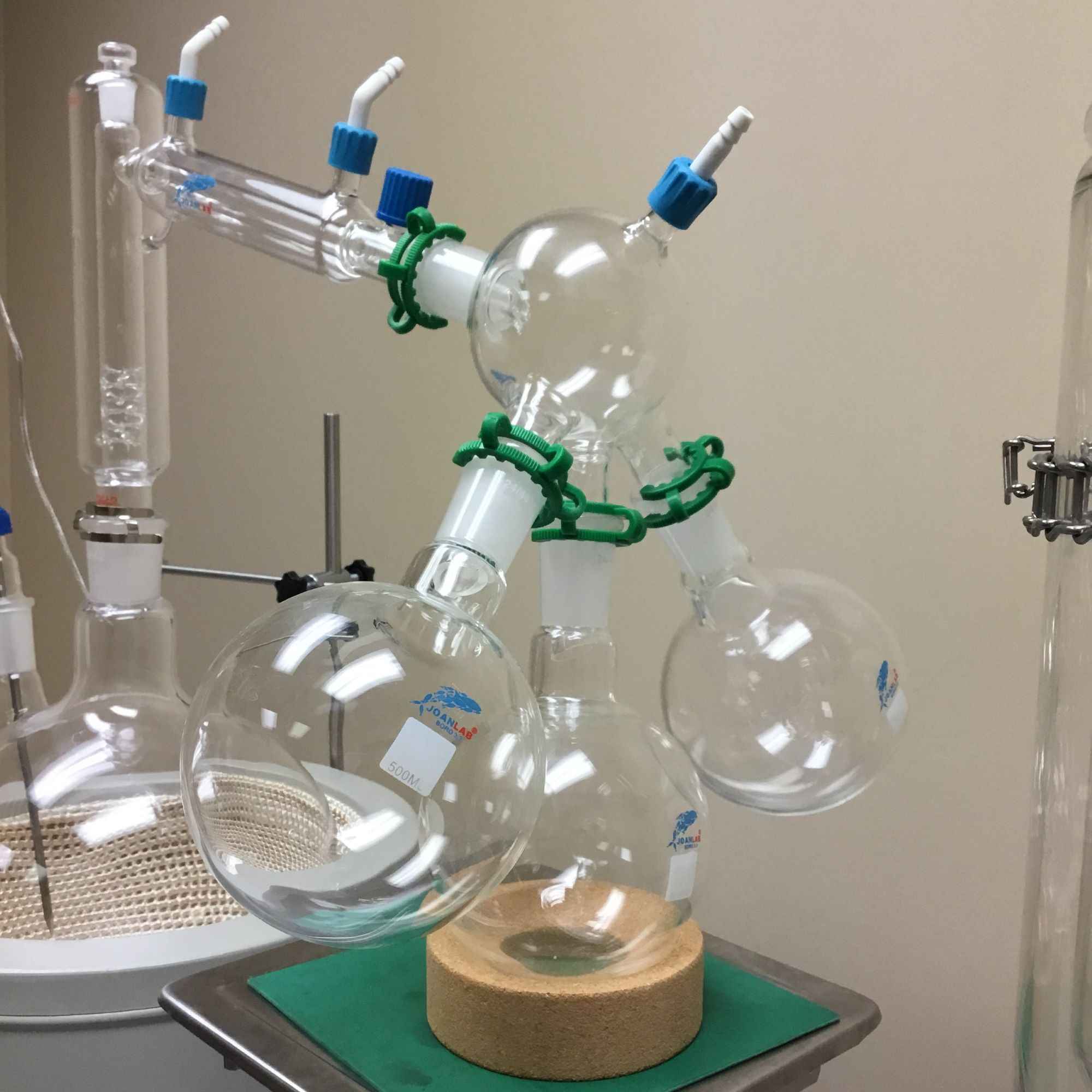 Short - Path Distillation System 5000ml 5L Essential Oil Distillation - TN LAB Supply